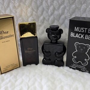 One Billionaire Black Bear Fragrance Set for Men
